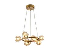 LDCBFTR Luces de lámparas de lámparas Negras 9, lámpara de Techo de Montaje en Descarga, Luces Colgantes de Colgante Retro industriales para la Sala de Estar Black 15t 15T