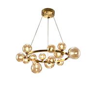 LDCBFTR Luces de lámparas de lámparas Negras 9, lámpara de Techo de Montaje en Descarga, Luces Colgantes de Colgante Retro industriales para la Sala de Estar Black 15t 15T