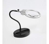 LDCBFTR Lupa Plegable con iluminación LED con Soporte: Lupa iluminada portátil portátil de Manos Libres o portátiles para Leer Manualidades de pasatiempo de reparación de Aguja de Soldadura, etc.