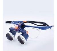 LDCBFTR Lupas de lupas médicas de Lupa 3.5X Lupas quirúrgicas dentales binoculares con Marco ABS (Aumento: 2.5X)
