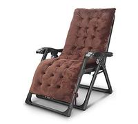 LDCBFTR Tumbonas para jardín Silla de Gravedad Cero de Gran tamaño para Personas de Servicio Pesado Sillones reclinables Plegables multifuncionales para Patio al Aire Libre Terraza de césped Sillas