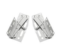 LDDIFHWW 2x Bisagras de Tijera para Bandeja Abatible con Tornillos de Montaje. Resistentes de Calidad para Muebles, para Frentes de Fregaderos