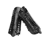 LDDIFHWW Brazaletes de Piel Sintética, Brazaletes Medievales, Protectores de Muñeca para Caballeros, Hombres Y Mujeres.