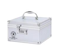 LDDIFHWW Caja de con de Combinación de 6,30 X 6,30 X 4,53 Pulgadas, con Múltiples Rejillas Y Código de Combinación para Guardar Dinero Y Ob, 9 cuadrículas, unico