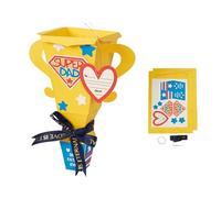 LDDIFHWW Kit de Trofeo DIY Hecho a Mano para El, Copa Trofeo para Papá, Kit de Manualidades, Premio, Al Papá, Decoraciones, Acce