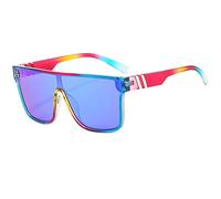 LDDPYMXS Gafas de Sol de Moda,Gafas de Sol,Gafas de Sol para Montar Al Aire Libre,Gafas Decorativas de Calle de Sombra Al Aire Libre/a/Medium