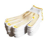 Ldduopp Guantes Seguridad 5 Pares de Mitones Antideslizantes Transpirables