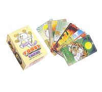 LDDYKZY Cartas Tarot, Tarot Deck Tarjetas Juego de Cartas, 79Piezas Cartas Tarot Hecho de Papel Estucado, Naipes de Adivinación del Futuro, Cartas del Tarot para Principiantes y entusiastas