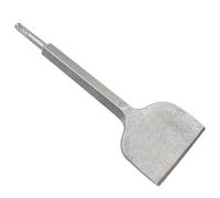 LDEXIN SDS Plus - Broca de cincel para eliminación de chatarra de 3 pulgadas de ancho para piedra de mampostería de hormigón, 250 mm de largo, recto