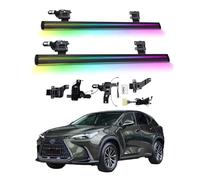 LDFREBCX Electric Running Boards Compatible for Lexus NX300 2015-2022 with Light, SUV, Off-Road & Pickup Trucks - Retractable Truck Steps & Nerf Bars