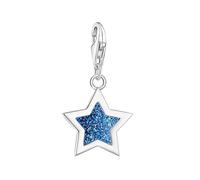 LDGSUPH Abalorio Colgante De Estrella Azul, Colgante De Plata De Ley 925, Regalo Bohemio For Mujeres, Hombres Y Niñas