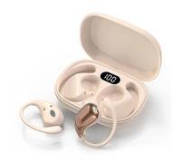 LDGSUPH Bluetooth Headphones Auricolari Bluetooth 5.4 TWS Senza Fili HiFi Stereo Impermeabile Gancetto Orecchio Vivavoce Sports Earbuds(Skin)