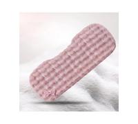 LDGSUPH Cojín Asiento Coche Funda De Asiento De Felpa para Invierno para Mujer, Protector Interior Automotriz con Lazo, Cojín Cálido para Volante, Almohada para Coche(1pc Rear Seat -B)