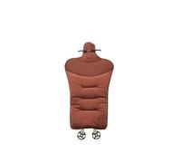 LDGSUPH Cojín Asiento Coche Fundas De Asiento para Hyundai Ix35/25, Sonata, Fista, Elantra Y Santa Fe - Juego De 3 Piezas De Invierno(Brown Backrest)