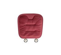 LDGSUPH Cojín Asiento Coche Fundas De Asiento para Hyundai Ix35/25, Sonata, Fista, Elantra Y Santa Fe - Juego De 3 Piezas De Invierno(Red)