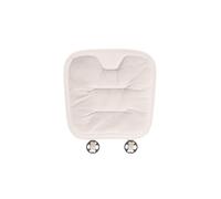 LDGSUPH Cojín Asiento Coche Juego Cojines Invierno Felpa Asiento De Coche para A4L/A6L/A3/Q3/Q5L/Q2L/A5/Q7, Franela, Negro/Rojo/Blanco/Naranja/marrón(Blanco)