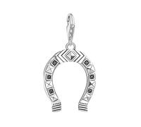 LDGSUPH Colgantes De Encanto De Herradura Étnica, Regalo De Joyería De Encanto Vintage De Plata 925 para Mujeres Hombres Niñas(Lobster Clasp)