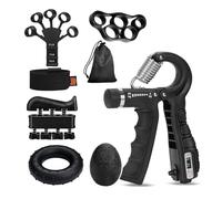 LDGSUPH Fit for Adjustable Heavy Hand Gripper - 5-60Kg Fitness Hand Exerciser for Grip Strength and Wrist Training(6PCS Set)