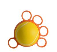 LDGSUPH Fit for Hand Therapy Grip Strengthener Ball - Finger Fitness Trainer for Arm Strength, Muscle Recovery & Rehabilitation(25lb Yellow Silicone)
