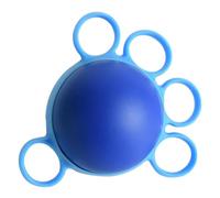 LDGSUPH Fit for Hand Therapy Grip Strengthener Ball - Finger Fitness Trainer for Arm Strength, Muscle Recovery & Rehabilitation(10lb Blue Silicone)