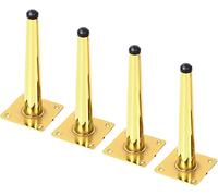 LDGSUPH Patas de Metal for Muebles Mesa for en ángulo Recto for sofá Modernas Soporte for Repuesto for, Silla, gabinete, 4 Piezas(50cm)