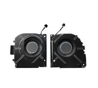 LDGSUPH Ventilador de refrigeración for CPU y GPU for computadora portátil, Compatible con TR,911 Zero 2021 2022 2023 MG75091V1-C050-S9A MG75091V1-C040-S9A DC12V 9.60W Piezas de Ventilador