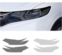 LDGSUPH Vinilo Faros Para HONDA Para Jazz-fit 2014-2020 Adhesivo transparente de TPU negro para faros delanteros de coche película protectora