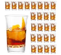 LDHHYH Juego de 24 vasos de chupito de 4,5 cl/45 ml, para licores, whisky, brandy