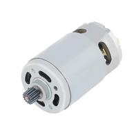 LDHNFBYV Motor de CC RS550 de 9/11/12/13/14/15/16 Dientes, 10,8-25 V, 25 000 RPM, micromotor de Repuesto de Alta Velocidad para(No Teeth,12V)