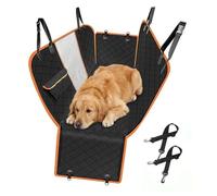 LDJSNC Funda Coche Perro para Mercedes Benz C C63S W205 C180d C180 W205 C200 W205 C220 W205 Sport, Protector Asiento Coche Perros Trasero Impermeable y Antideslizante, Cubre Asientos Coche Perro