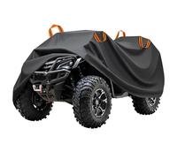 LDJSNC Funda Quad ATV para Kymco Maxxer 400 Pro 2015-2020 2021 2022 2023 2024 2025, Impermeable y Antipolvo, Cubierta para Quad Resistente y Duradera, Funda Moto Impermeable Exterior,B Orange