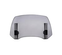 LDJSNC Parabrisas Moto para Yamaha Tracer 7 GT 7gt Tracer 7, Extensión Parabrisas Ajustable con Clip, Deflector Viento Moto Universal, Reducción Ruido Protección del Viento,B-Smoke