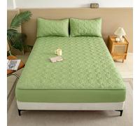 LDLCYCN 100% Impermeable Protector De Colchón Cubierta De Cama Hoja Montada