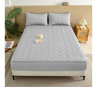 LDLCYCN 100% Impermeable Protector De Colchón Cubierta De Cama Hoja Montada