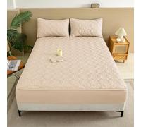 LDLCYCN 100% Impermeable Protector De Colchón Cubierta De Cama Hoja Montada