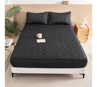 LDLCYCN 100% Impermeable Protector De Colchón Cubierta De Cama Hoja Montada