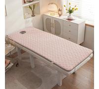 LDLCYCN Accesorios De Masaje Cojín De Mesa Con Sujeción Cojín Decorativo Para Cama De Pestañas Colchón De Mesa De Masaje Para Salón De Belleza Adorno Para Cama De Spa,Pink(s),90 * 200cm(N)