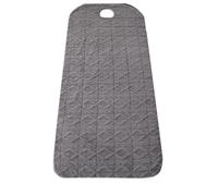 LDLCYCN Almohadilla De Cama De Masaje Con Esponja Con Orificio Para La Cara Almohadilla Gruesa Para Mesa De Masaje Con Banda Elástica Topper De Mesa De Masaje Antideslizante,Gray(t)3cm,70 * 185cm(H)