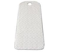 LDLCYCN Almohadilla De Cama De Masaje Con Esponja Con Orificio Para La Cara Almohadilla Gruesa Para Mesa De Masaje Con Banda Elástica Topper De Mesa De Masaje Antideslizante,White(t)3cm,80 * 190cm(H)