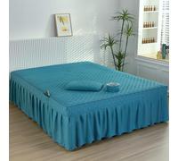 LDLCYCN Blueb,80 * 190cm, Mesa De Masaje Tailandés Falda De Cama Tamaño Grande Cubierta De Cama De Mesa De Masaje con Agujero Respiratorio Falda De Mesa De Masaje Cubierta De Sofá De Masaje SPA