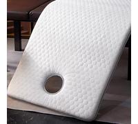 LDLCYCN Cubrecolchón De Esponja De Alta Densidad Para Mesa De Masaje Colchón Grueso Para Cama De Spa Con Orificio Para Respirar Almohadilla De Colchón Para Cama De Pestañas,A/3cm(s),70 * 185cm(N)
