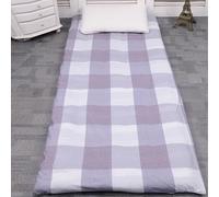 LDLCYCN E,180x230cm,Cubierta De Colchón Futón De Piso Japonés con Cremallera Suave Cómodo Protector De Colchón Portátiles Tatami Cubierta De Colchón Tapa De Esterilla para Dormir Lavable