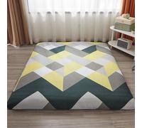 LDLCYCN Funda De Colchón para Futón De Suelo con Cremallera Queen Funda De Futón para Colchón De Suelo Japonés Protector De Colchón A Prueba Polvo Funda para Futón Lavable,G,100x200cm(Twin)