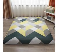 LDLCYCN Funda De Colchón para Futón De Suelo con Cremallera Queen Funda De Futón para Colchón De Suelo Japonés Protector De Colchón A Prueba Polvo Funda para Futón Lavable,G,100x200cm(Twin)