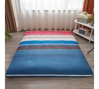 LDLCYCN Funda De Colchón para Futón De Suelo con Cremallera Queen Funda De Futón para Colchón De Suelo Japonés Protector De Colchón A Prueba Polvo Funda para Futón Lavable,A,180x200cm(King)