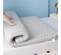 LDLCYCN Grey/8cm,70x200cm, Piso Futón Colchón Topper Engrosar 5Cm / 8Cm Almohadilla De Colchón Futón Japonés Respirable Cómodo Plegable Colchón De Camping Esterilla Tatami para Dormitorios