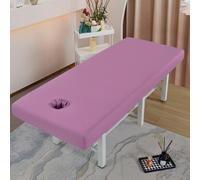 LDLCYCN Impermeable Sábanas De Masaje SPA con/Sin Agujero De Cara Cubierta De Mesa De Masaje