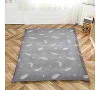 LDLCYCN J,180x200cmKING, Cubierta De Colchón De Futón Cubierta De Colchón De Piso Japonés Cubierta De Cama Suave A Prueba De Polvo Protector De Colchón De Futón Tapa De Deslizamiento De Futón