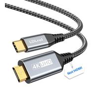 LDLrui Cable unidireccional 4K USB C a Mini HDMI de 1 m, compatible con 4K @60Hz, 2K @120Hz, cable tipo C a Mini HDMI, para Steam Deck, ROG Ally, portátil, MacBook, KYY, ARZOPA, MNN Monitor portátil