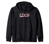 LDOS Last Day of Summer Vintage Varsity Distressed Throwback Sudadera con Capucha